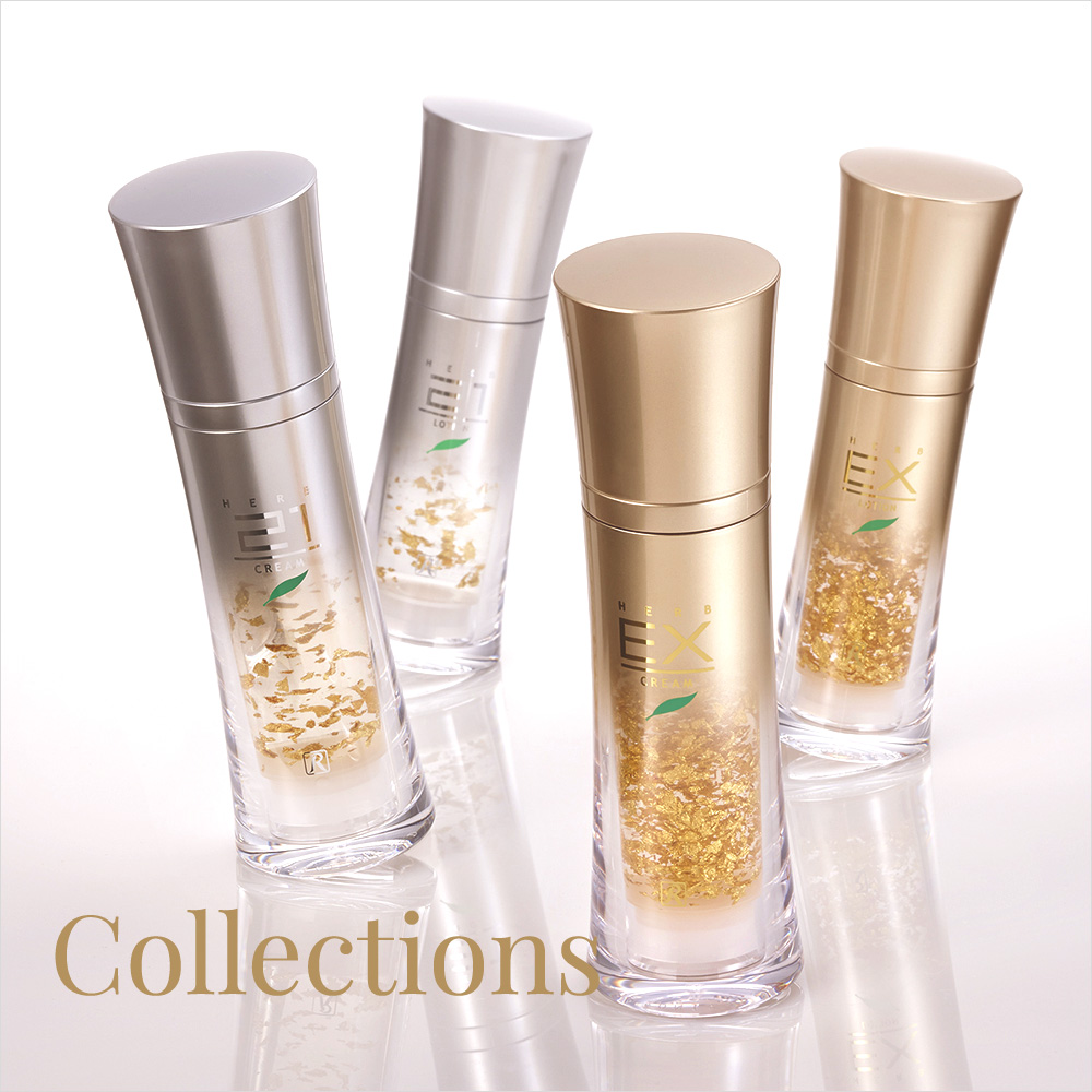 Royal Cosmetics, Gold Flake Skincare, Collections